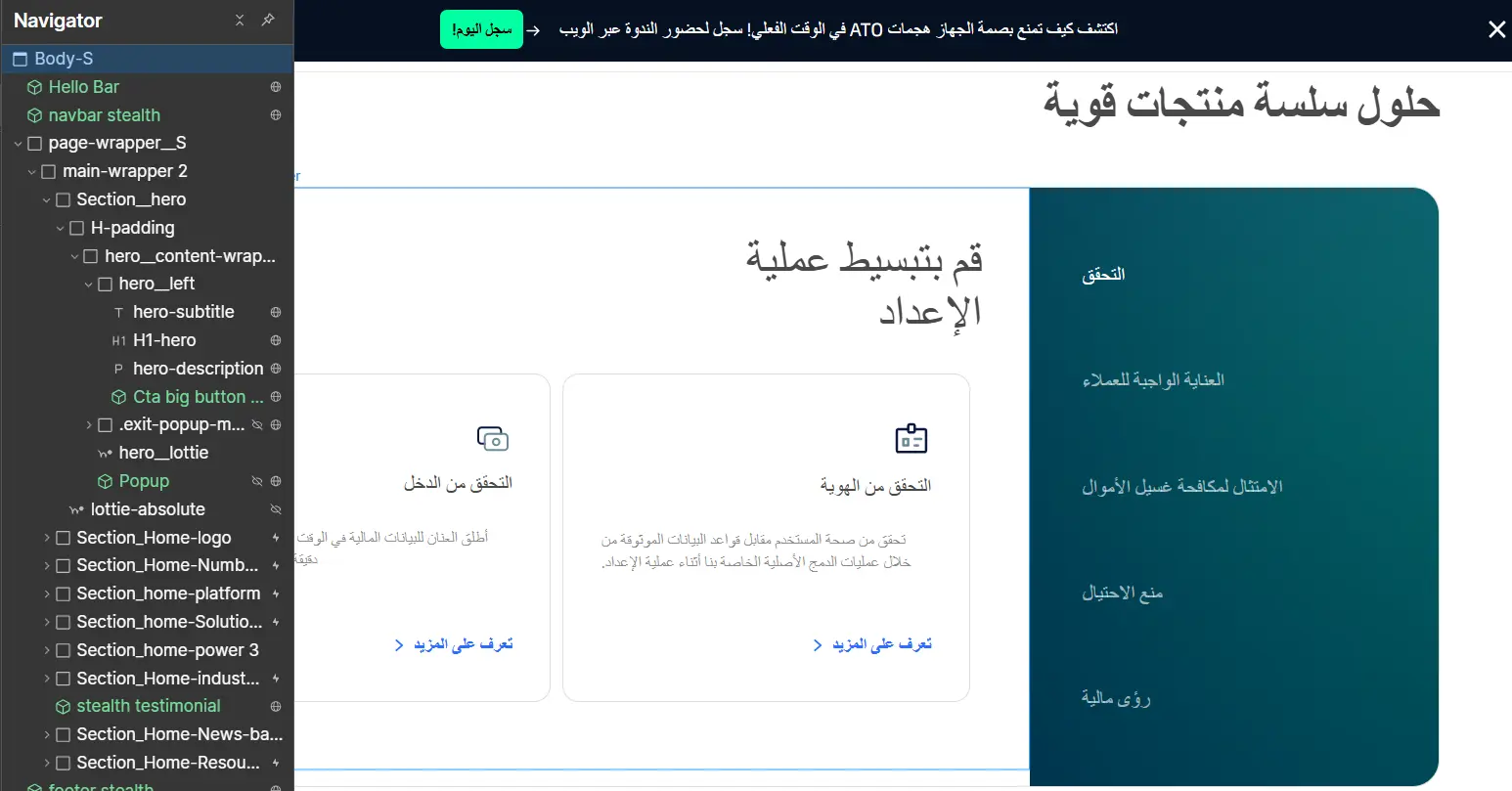 Webflow Localisation: Helping Australian Businesses Go Multilingual 9 Single class with the translation feature