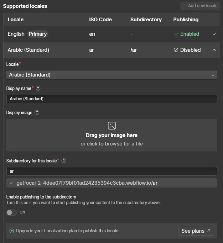 Webflow Localisation: Helping Australian Businesses Go Multilingual 4 Add a secondary language