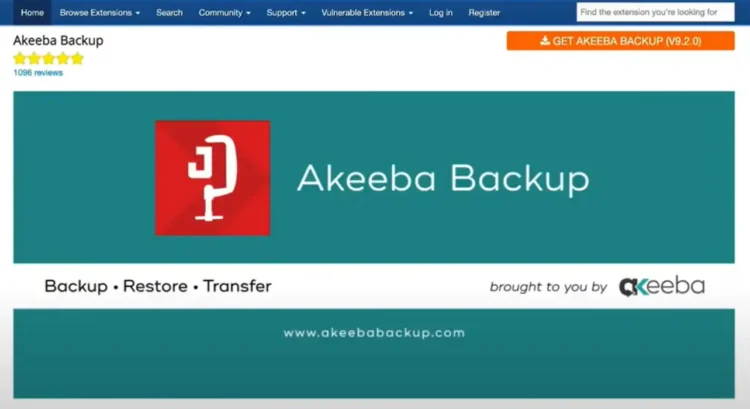 How to Migrate from Joomla to Webflow: A Complete Step-by-Step Guide 3 Akeeba Backup extension
