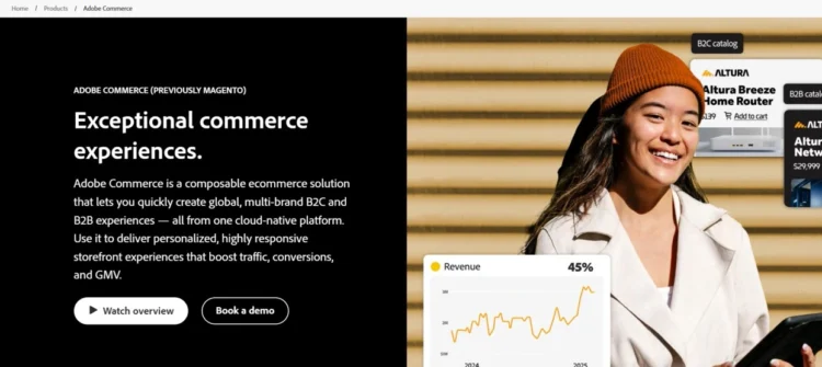 Webflow Alternatives: Best Website Builders for Australian Businesses in 2026 7 Magento (Adobe Commerce)