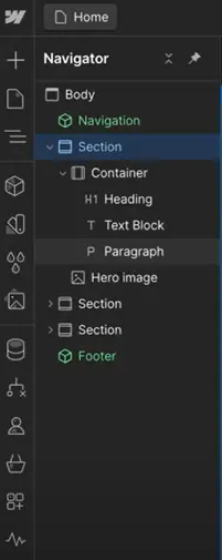 How to Migrate from Joomla to Webflow: A Complete Step-by-Step Guide 11 Webflow navigation
