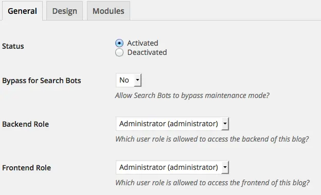 WordPress Maintenance Mode: How to Enable, Disable, & Troubleshoot It 8 Configure Maintenance Mode Settings
