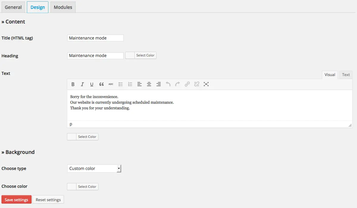 WordPress Maintenance Mode: How to Enable, Disable, & Troubleshoot It 7 Customise the Template in LightStart