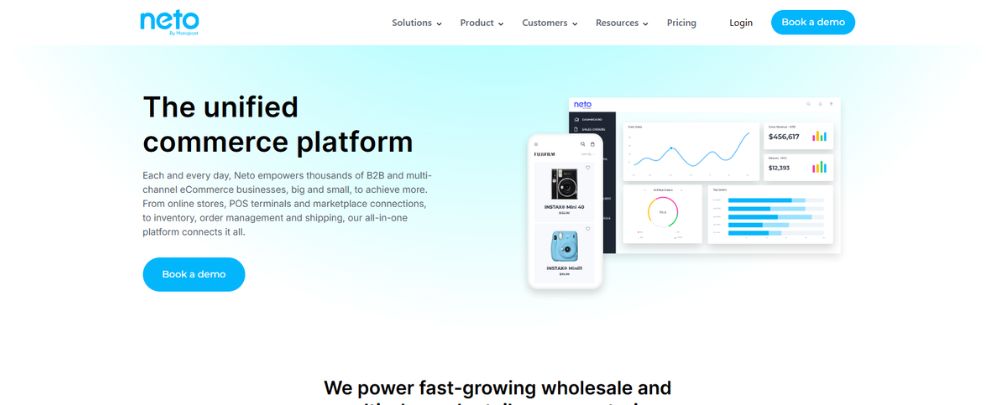 The 8 Best eCommerce Platforms in Australia for 2026 5 Neto-ecommerce platform